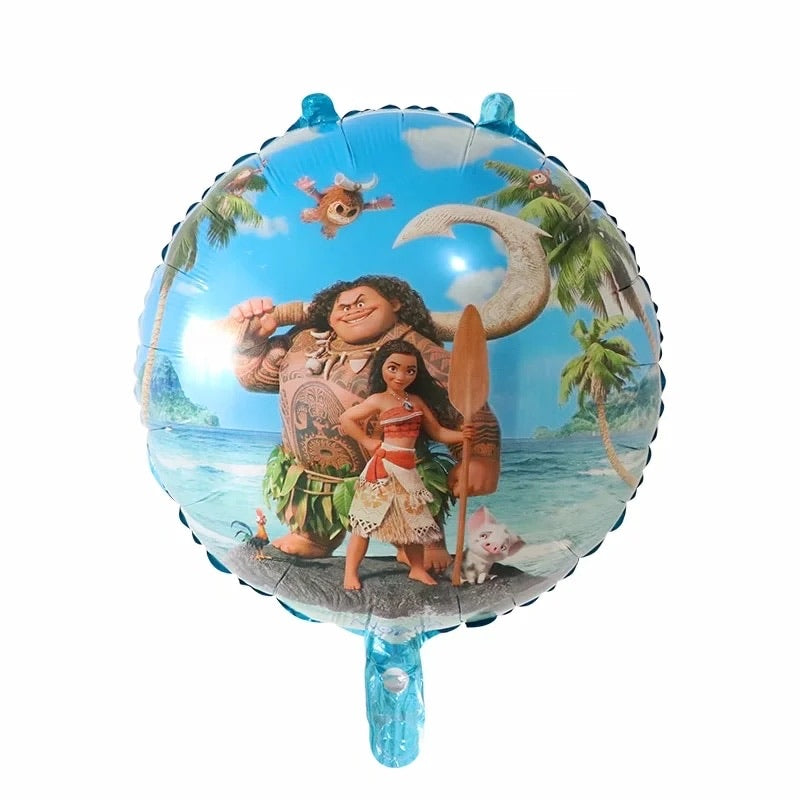 Moana Balloons Birthday Party Decorations 1pcs/lot