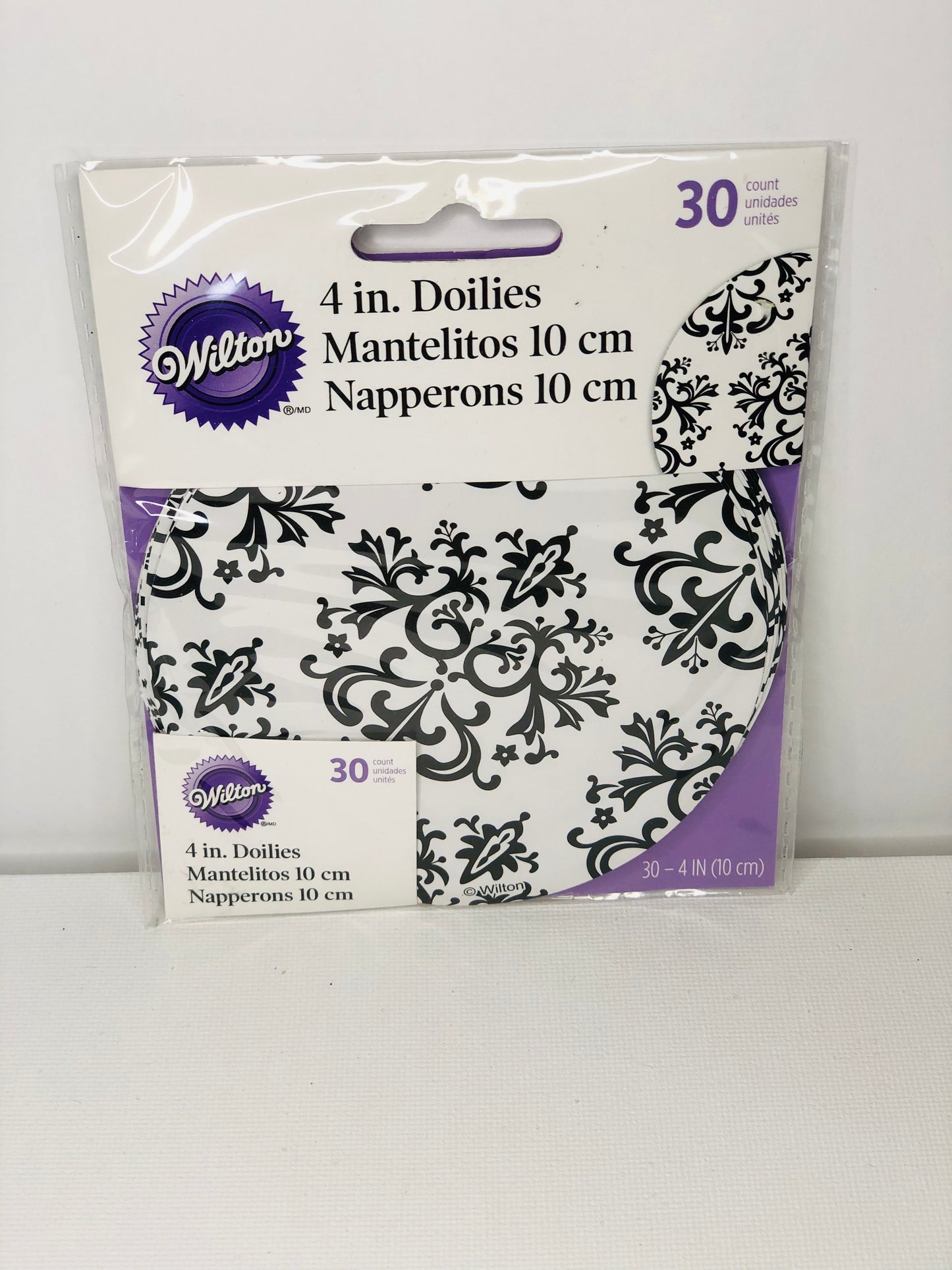 Doilies -White and Black