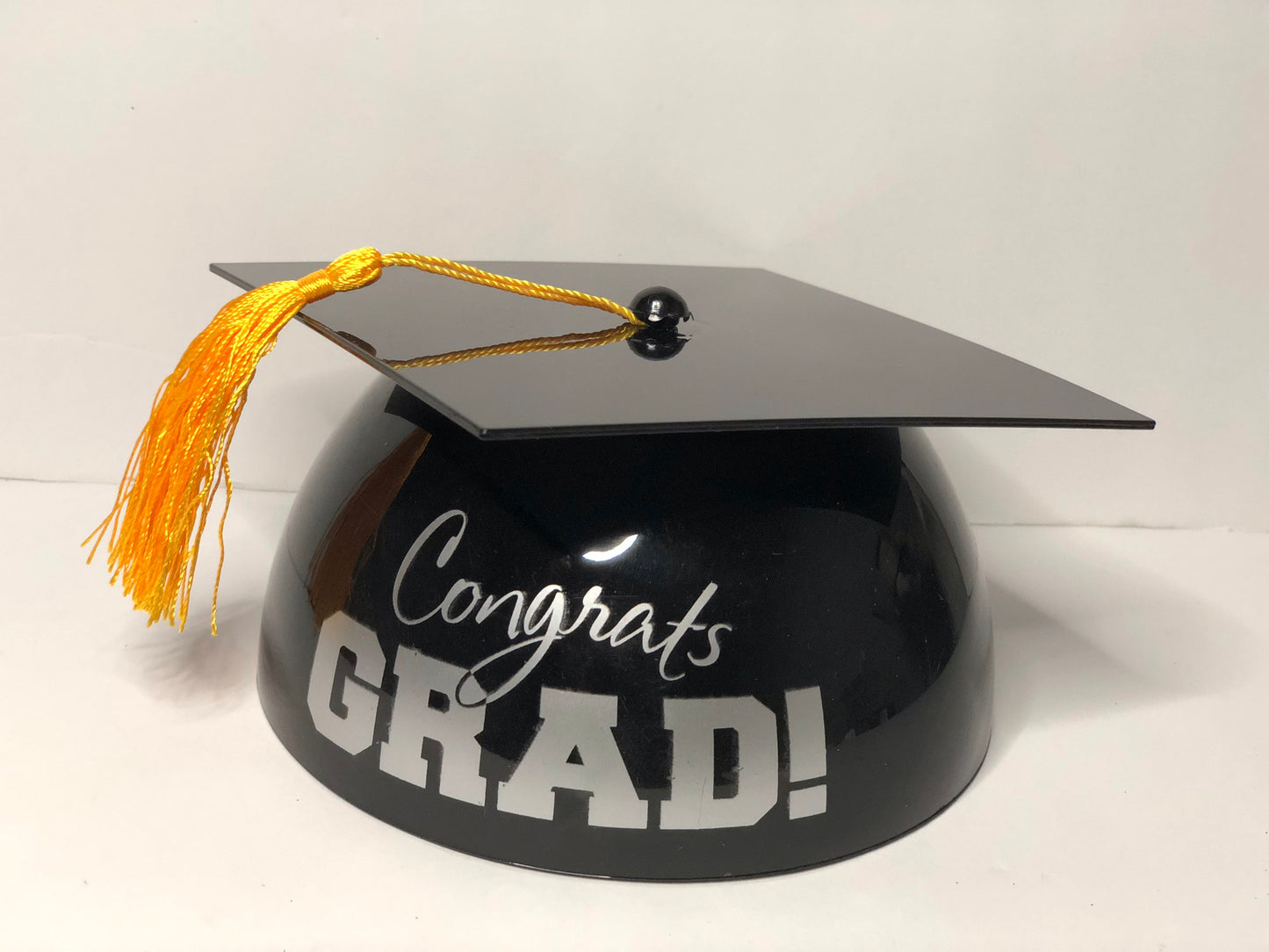 Black Graduation Cap Cake Topper